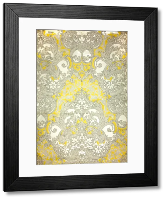 Framed Print : 19th century Wallpaper Framed Print : 19th century Wallpaper