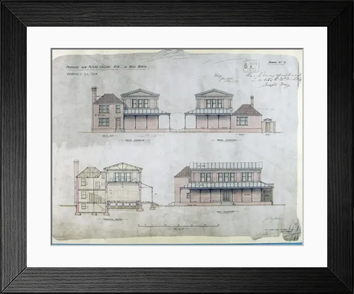 Framed Print : Miss North Gallery, Kew Framed Print : Miss North Gallery, Kew