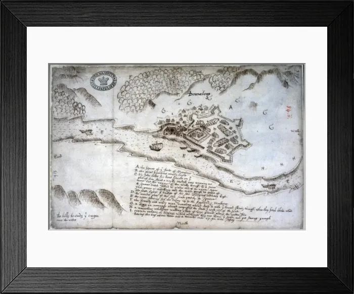 Framed Print : Doonalong, Tyrone, Ireland, 1600 Date: 1600 Framed Print : Doonalong, Tyrone, Ireland, 1600 Date: 1600