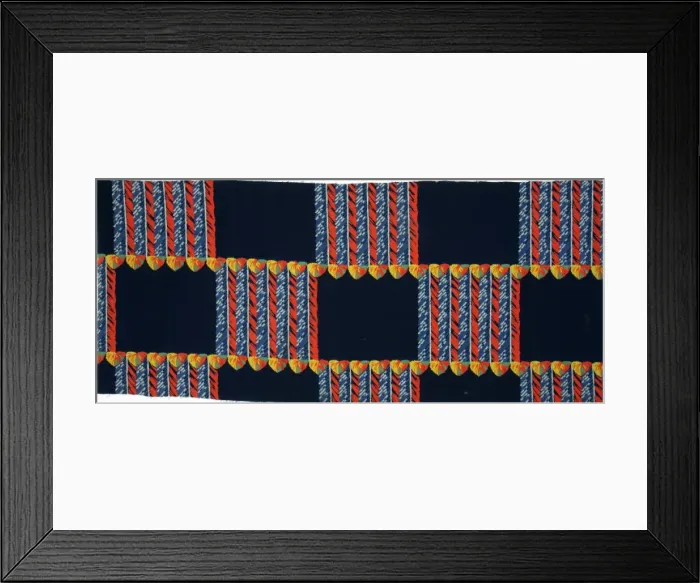 Framed Print : 20th century Textiles
