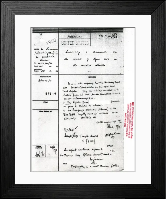 Framed Print : Trial of Alger Hiss Framed Print : Trial of Alger Hiss