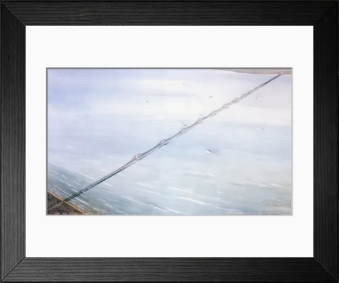 Framed Print : Channel Road Bridge Framed Print : Channel Road Bridge