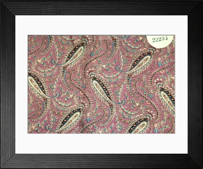 Framed Print : Patterned material Framed Print : Patterned material