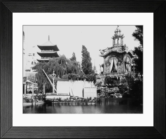 Framed Print : Paris Exhibition 1900 Framed Print : Paris Exhibition 1900
