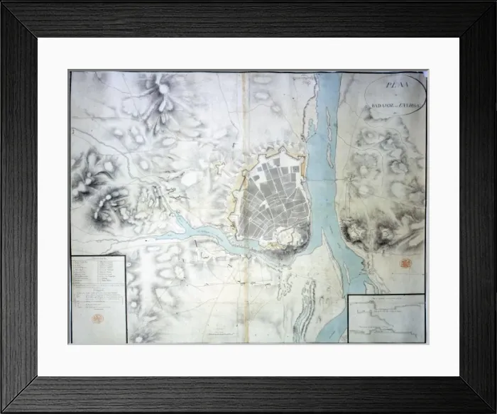 Framed Print : Siege of Badajoz