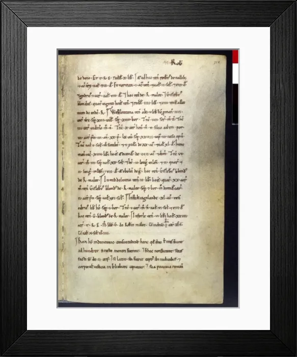 Framed Print : The Domesday Book Framed Print : The Domesday Book