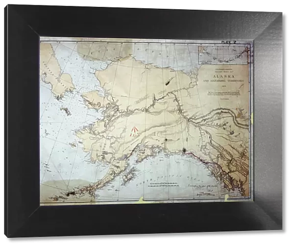 Alaska, US Coast Survey, America 1869 Date: 1869