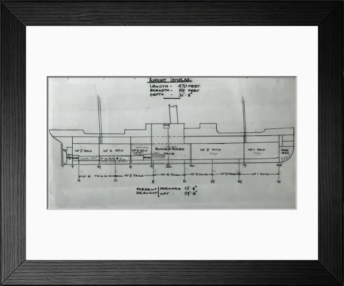 Framed Print : Knight Templar plan Framed Print : Knight Templar plan