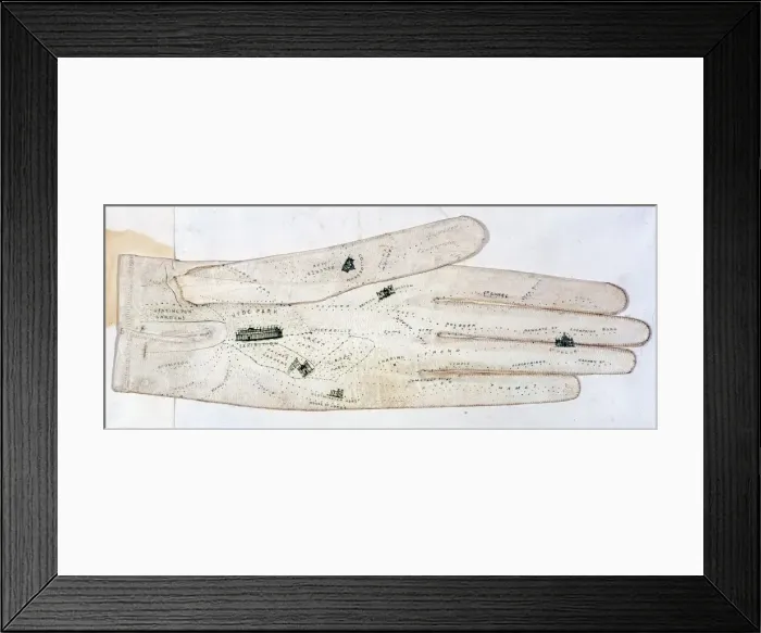 Framed Print : Great Exhibition glove Framed Print : Great Exhibition glove