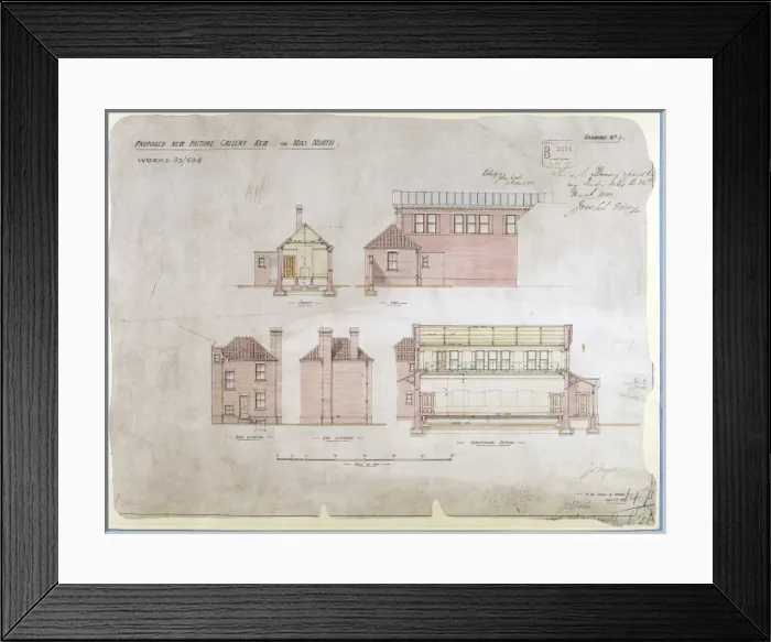 Framed Print : Miss North Gallery, Kew Framed Print : Miss North Gallery, Kew