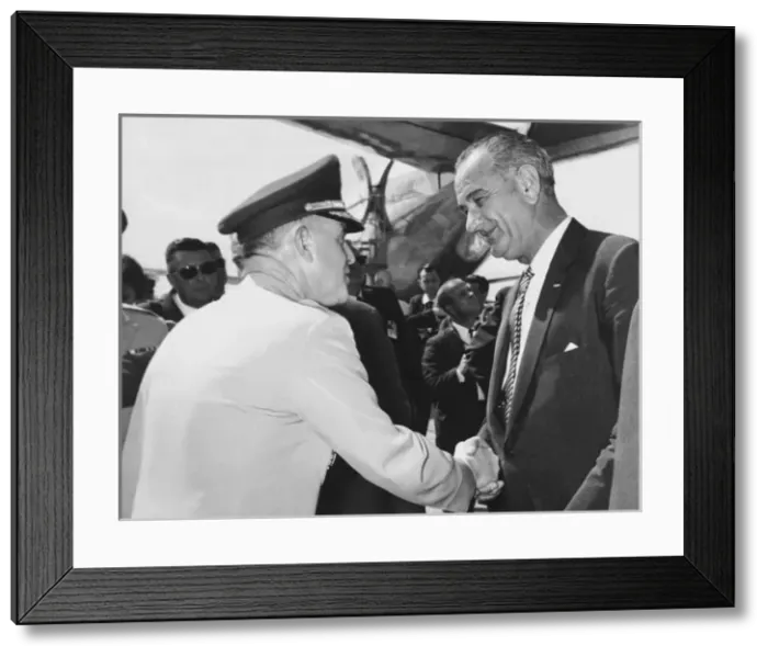 Framed Print : Lyndon Johnson Framed Print : Lyndon Johnson