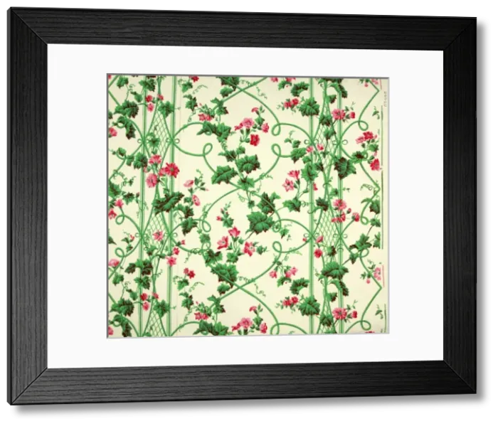 Framed Print : 19th century Wallpaper Framed Print : 19th century Wallpaper