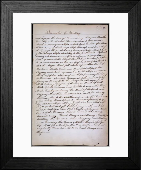 Framed Print : Battle of Trafalgar Framed Print : Battle of Trafalgar