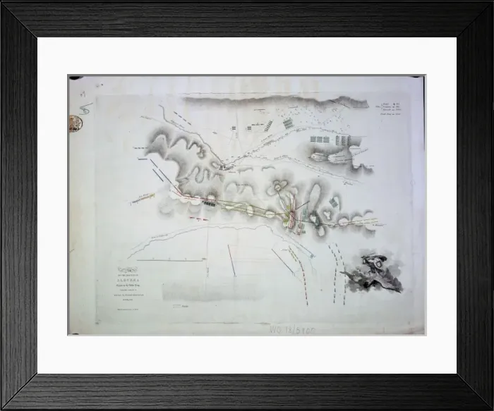 Framed Print : Battle of Albuera Framed Print : Battle of Albuera