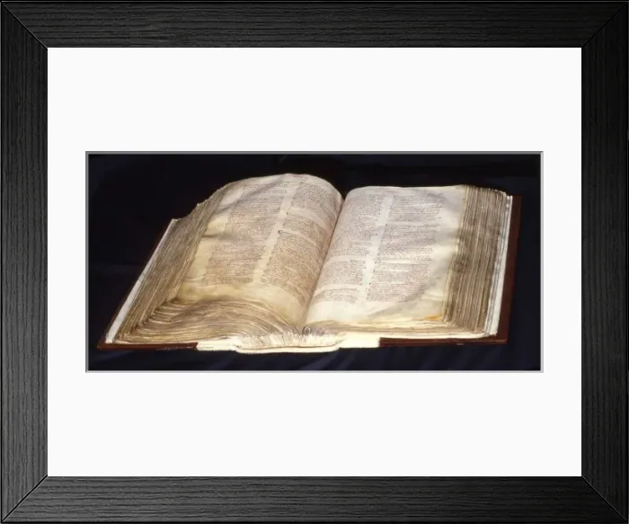 Framed Print : The Domesday Book Framed Print : The Domesday Book