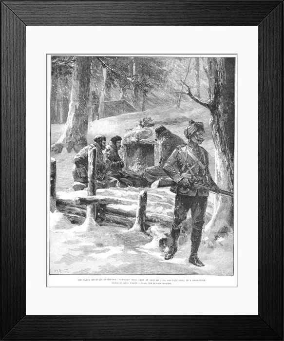 Framed Print : Black Mountain Expedition Framed Print : Black Mountain Expedition