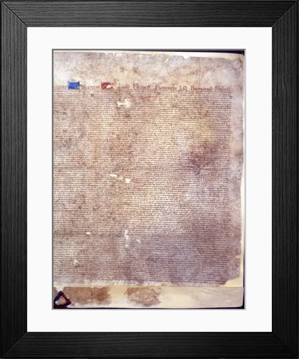 Framed Print : Treaty of Perpetual Peace 1502 Framed Print : Treaty of Perpetual Peace 1502