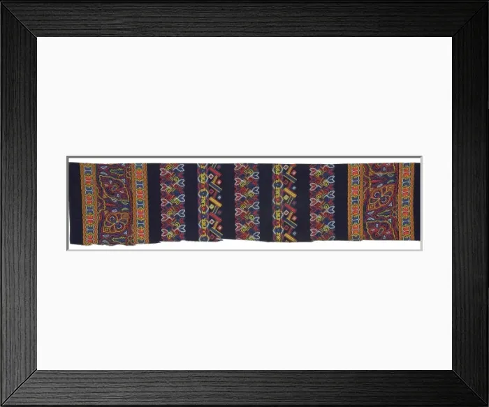 Framed Print : 19th century Textiles Framed Print : 19th century Textiles