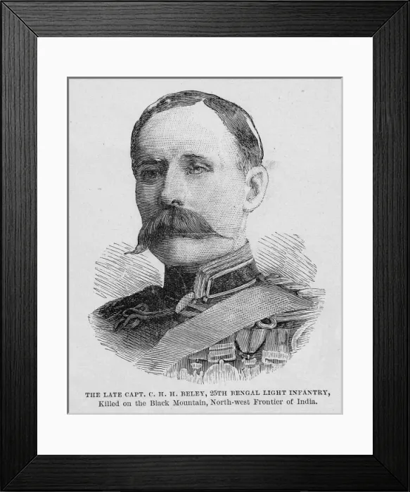 Framed Print : Captain C H H Beley Framed Print : Captain C H H Beley