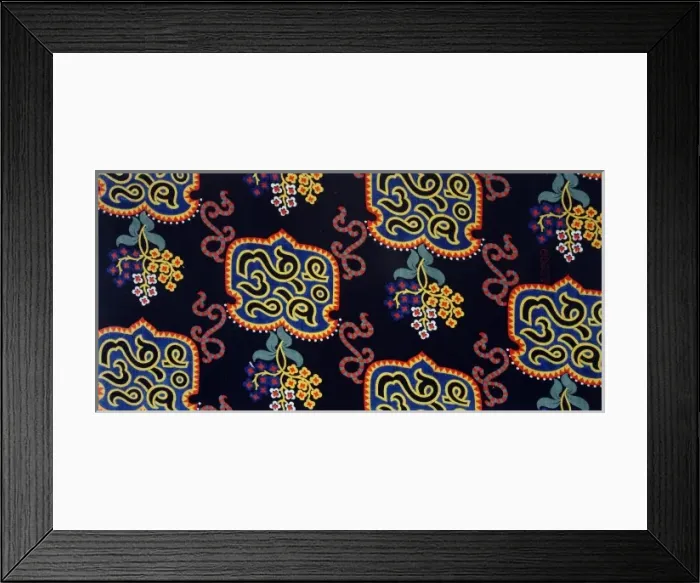 Framed Print : 19th century Textiles Framed Print : 19th century Textiles