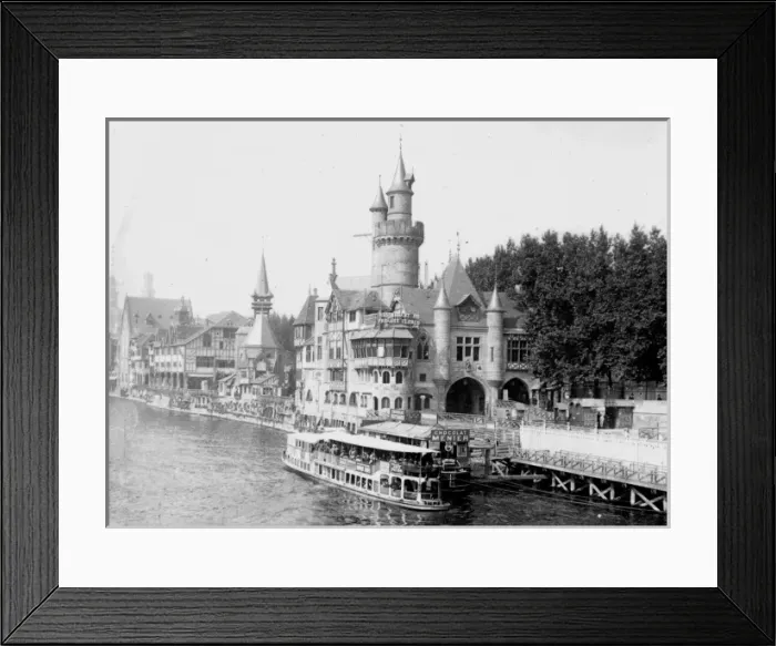 Framed Print : Paris Exhibition 1900 Framed Print : Paris Exhibition 1900