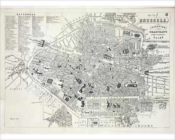 Map of Brussels