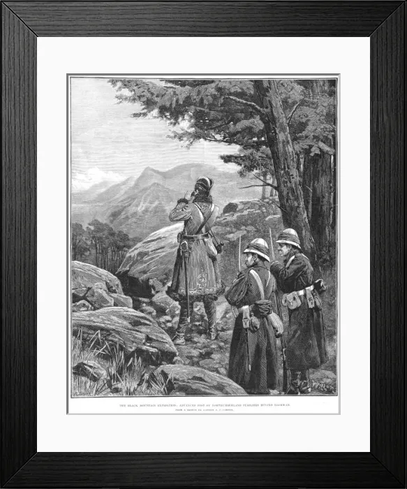 Framed Print : Black Mountain Expedition Framed Print : Black Mountain Expedition