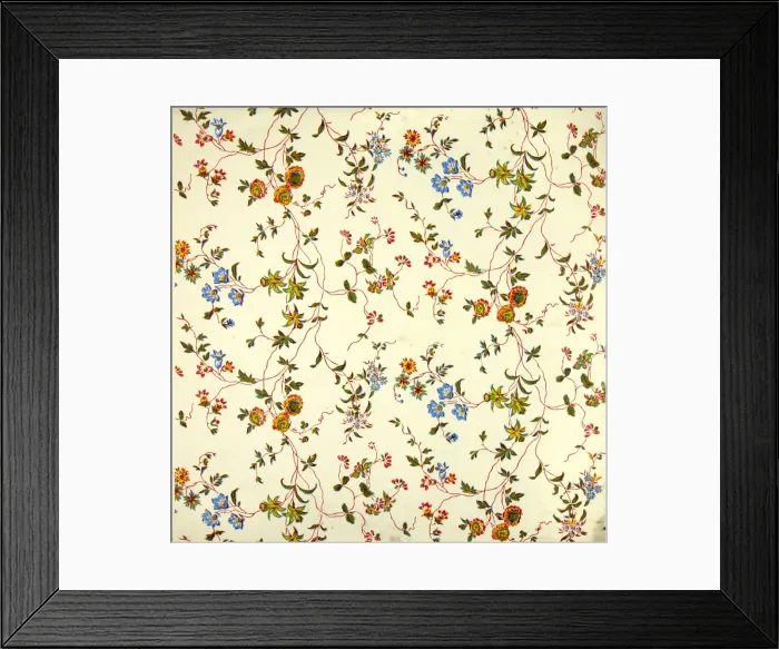 Framed Print : 19th century Wallpaper Framed Print : 19th century Wallpaper