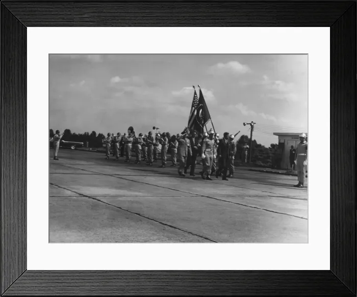 Framed Print : US Army Parade Framed Print : US Army Parade