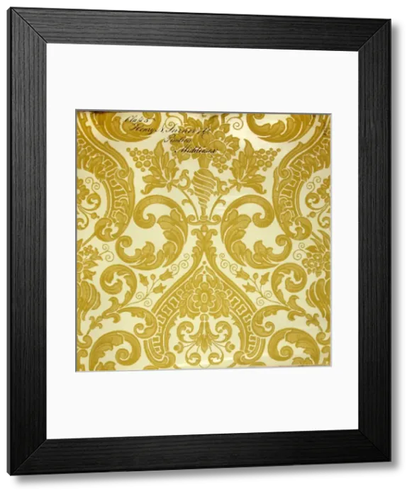 Framed Print : 19th century Wallpaper Framed Print : 19th century Wallpaper