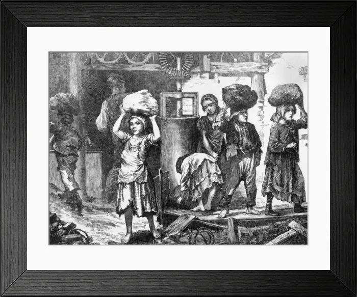 Framed Print : Brickyard, 1871 Framed Print : Brickyard, 1871