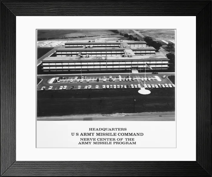 Framed Print : US Army Missile Command Framed Print : US Army Missile Command