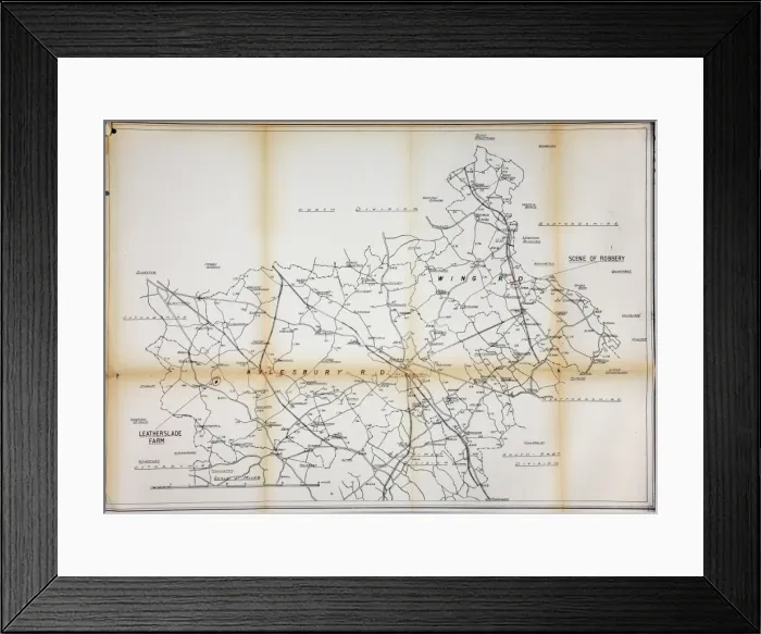 Framed Print : The Great Train Robbery Framed Print : The Great Train Robbery