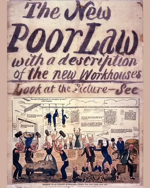 Anti-Poor Law poster
