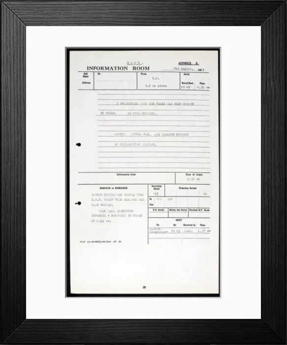 Framed Print : The Great Train Robbery Framed Print : The Great Train Robbery