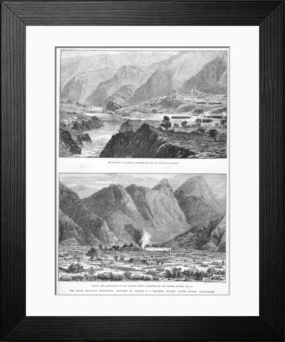 Framed Print : Black Mountain Expedition Framed Print : Black Mountain Expedition