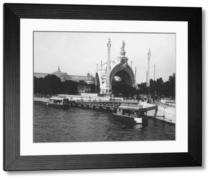 Framed Print : Paris Exhibition 1900 Framed Print : Paris Exhibition 1900