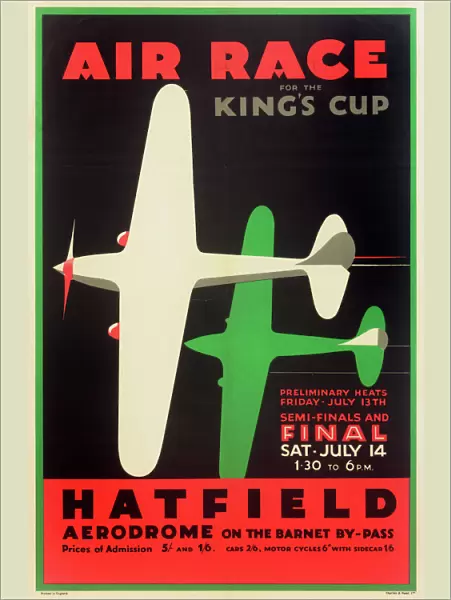 Air Race for the Kings Cup Poster