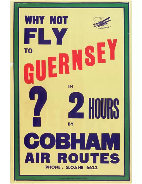Cobham Air Routes Poster