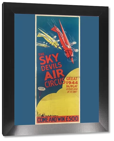 The Sky Devils Air Circus Poster