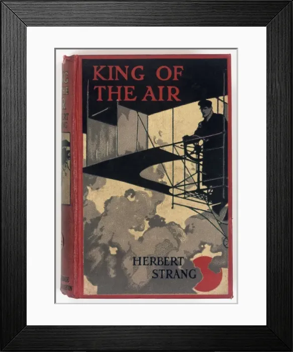 Framed Print : Book cover design, King of the Air Framed Print : Book cover design, King of the Air