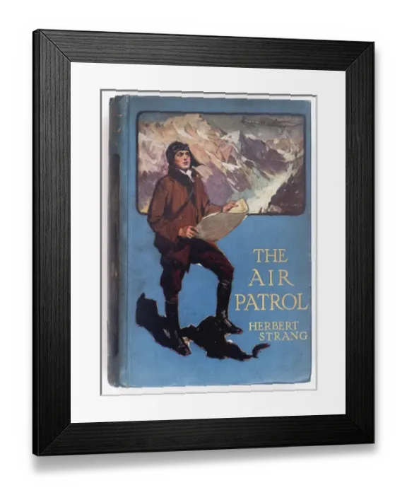 Framed Print : Book cover design, The Air Patrol Framed Print : Book cover design, The Air Patrol