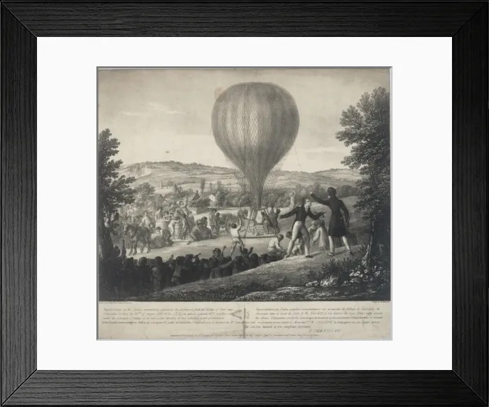 Framed Print : Balloon ascent, Seal, near Sevenoaks, Kent Framed Print : Balloon ascent, Seal, near Sevenoaks, Kent