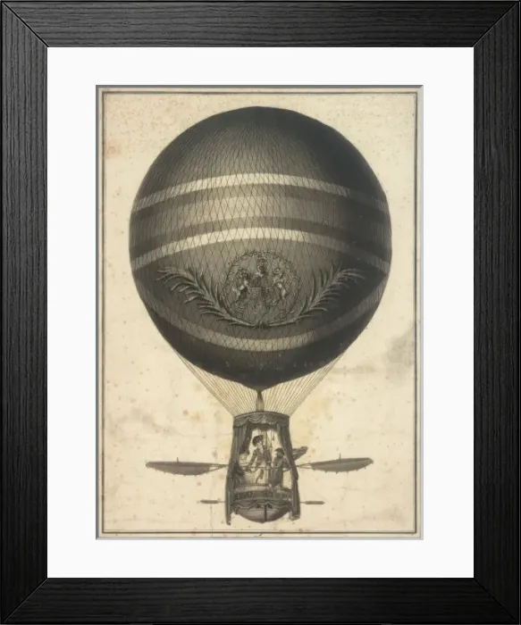 Framed Print : Lunardis balloon Framed Print : Lunardis balloon