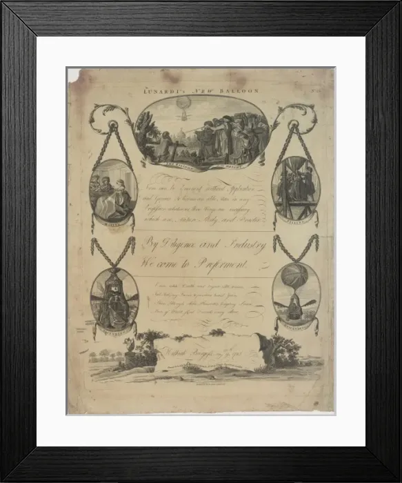 Framed Print : Lunardis new balloon Framed Print : Lunardis new balloon