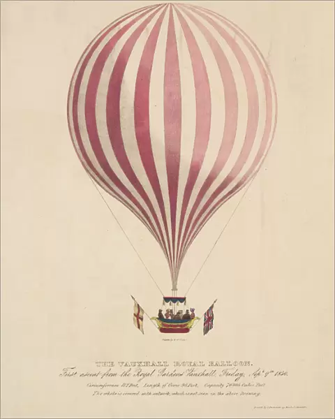 Vauxhall Royal Balloon ascent