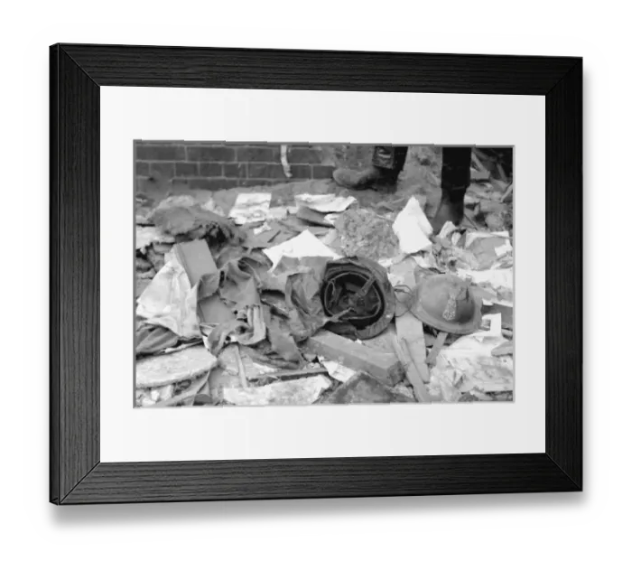 Framed Print : Blitz in London -- Cavendish Road, Balham, WW2