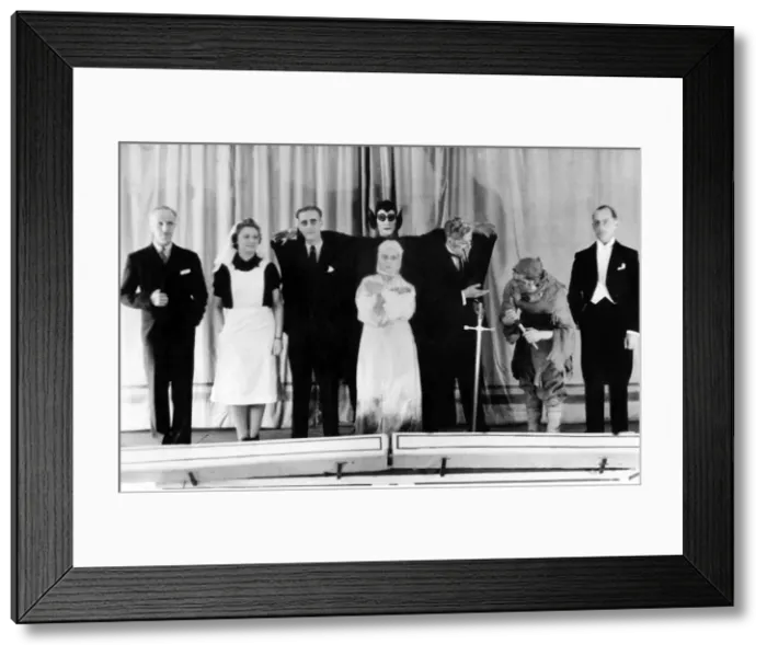 Framed Print : NFS (London Region) amateur variety show, WW2 Framed Print : NFS (London Region) amateur variety show, WW2