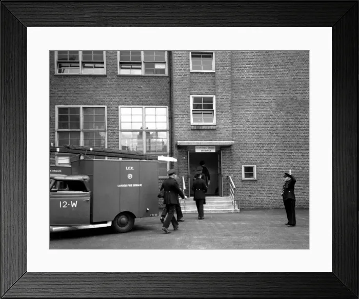 Framed Print : LCC (LFB) Stores and Clothing Depot, Elgin Avenue, W9 Framed Print : LCC (LFB) Stores and Clothing Depot, Elgin Avenue, W9