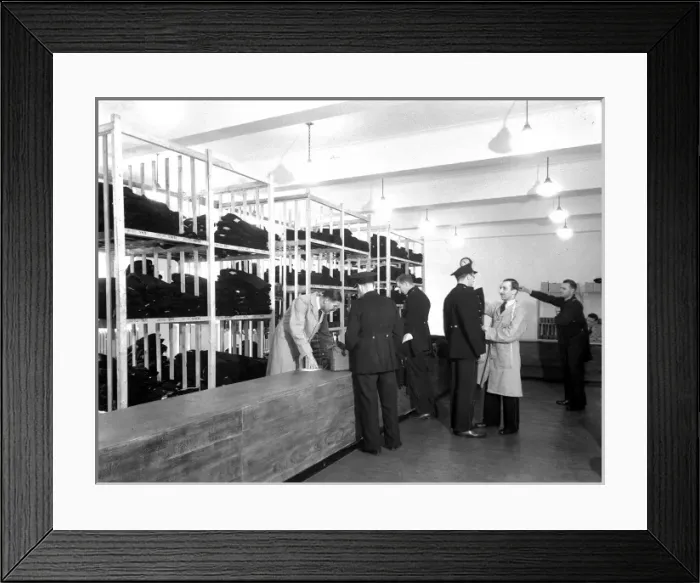 Framed Print : LCC (LFB) Stores and Clothing Depot, Elgin Avenue, W9 Framed Print : LCC (LFB) Stores and Clothing Depot, Elgin Avenue, W9